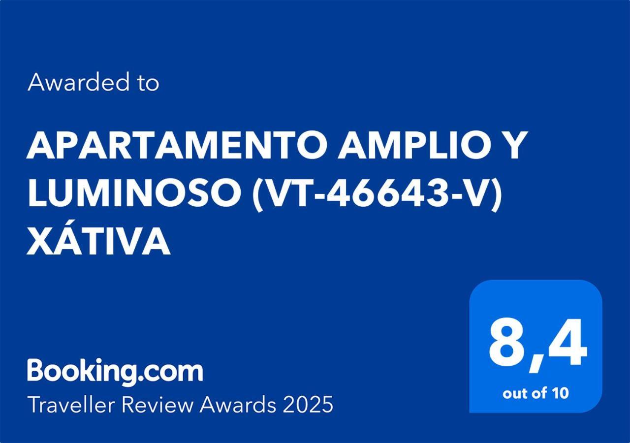 Apartamento Amplio Y Luminoso Xàtiva Exteriör bild